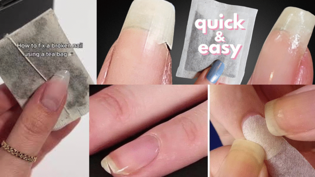 Tea Bag / Coffee Filter Patch (“Silk Wrap”) Technique