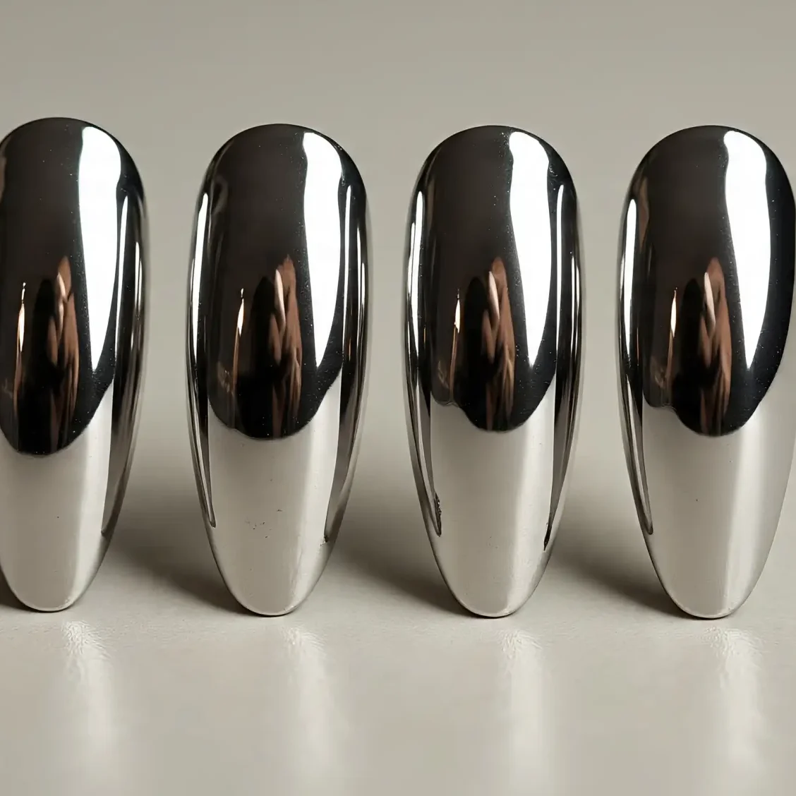 Chrome and Metallic Nail